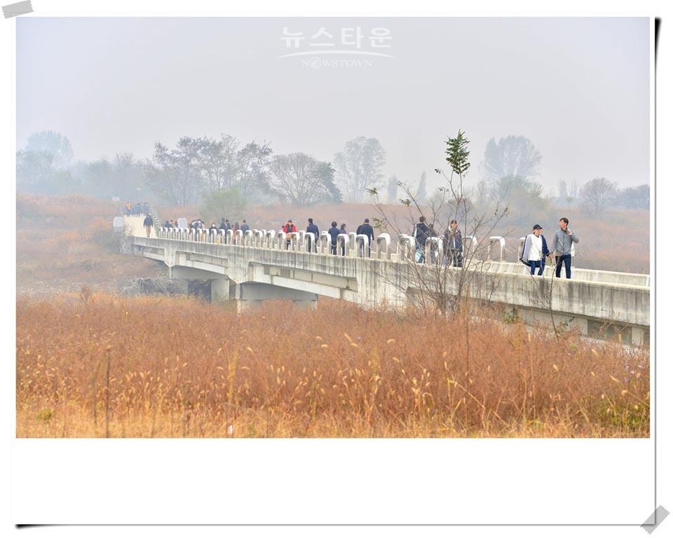 여주시 강천섬의 가울풍경