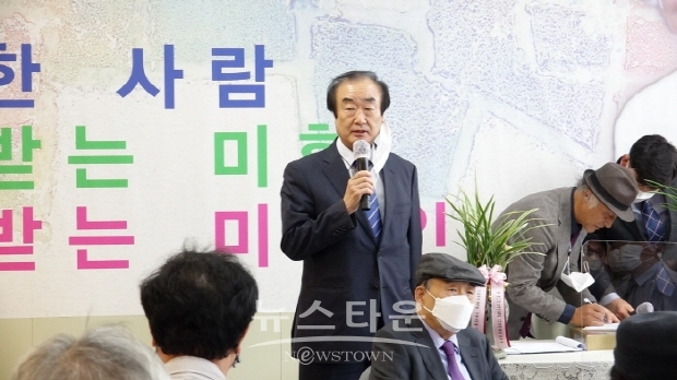 한국미술협회 이사장 예비후보 허필호 선거사무소 개소식(김한정 기자)