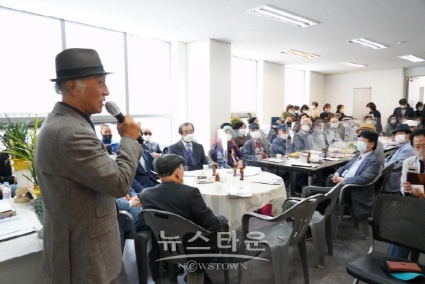 한국미술협회 이사장 예비후보 허필호 선거사무소 개소식(김한정 기자)