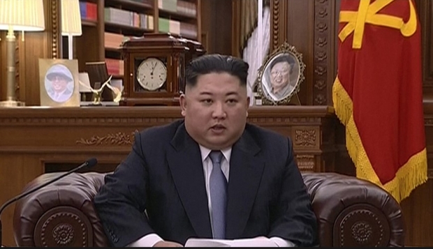 분야별로는 당 회의나 재해지 시찰 등 국내 관계의 34건(64.2%)이 가장 많아, 무기 실험이나 훈련 시찰 등 군 관계는 2019년부터 반감해 15건에 그쳤다. (사진 : 유튜브)