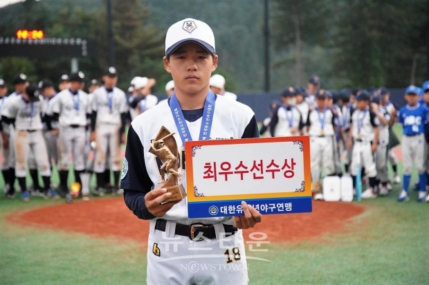 최우수선수상(MVP) – 최재우 (경기 가평군 G-스포츠클럽야구단, 가평중2)