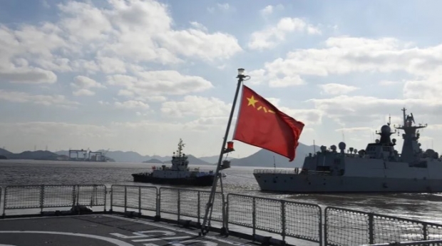 중국, 러시아, 이란 3국이 오만만(gulf of Oman)에서 합동 해상군사훈련 실시. 폭스뉴스 비디오 갈무리