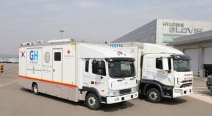튀르키예 지진 피해지역에 이동식 세탁/급식 차량 무상운송 : 현대글로비스