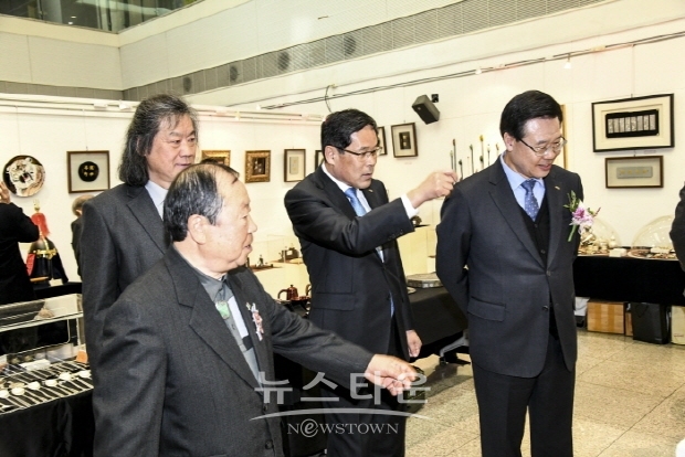 서울과학기술대학교 전통공예 최고전문가과정 총동문회 제1회 전통공예특별전(김한정 기자)