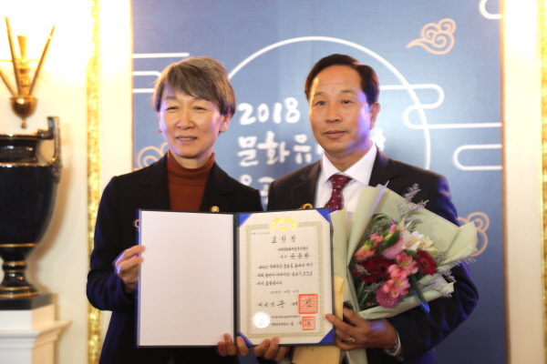 인천 문화재보존사업단, 대통령 표창’