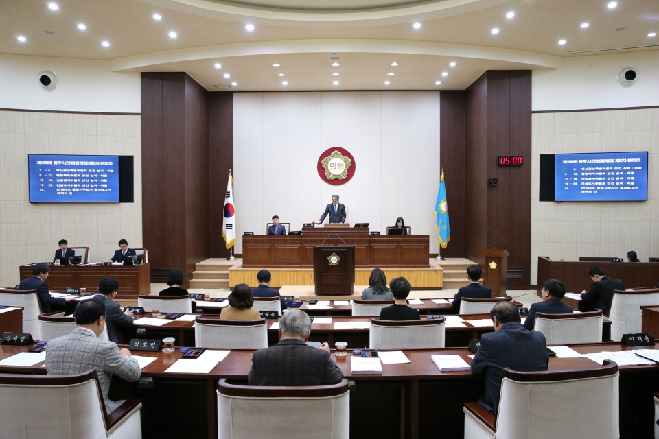 제206회 원주시의회 제2차 정례회