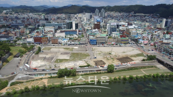 진주대첩 기념광장 조성 부지