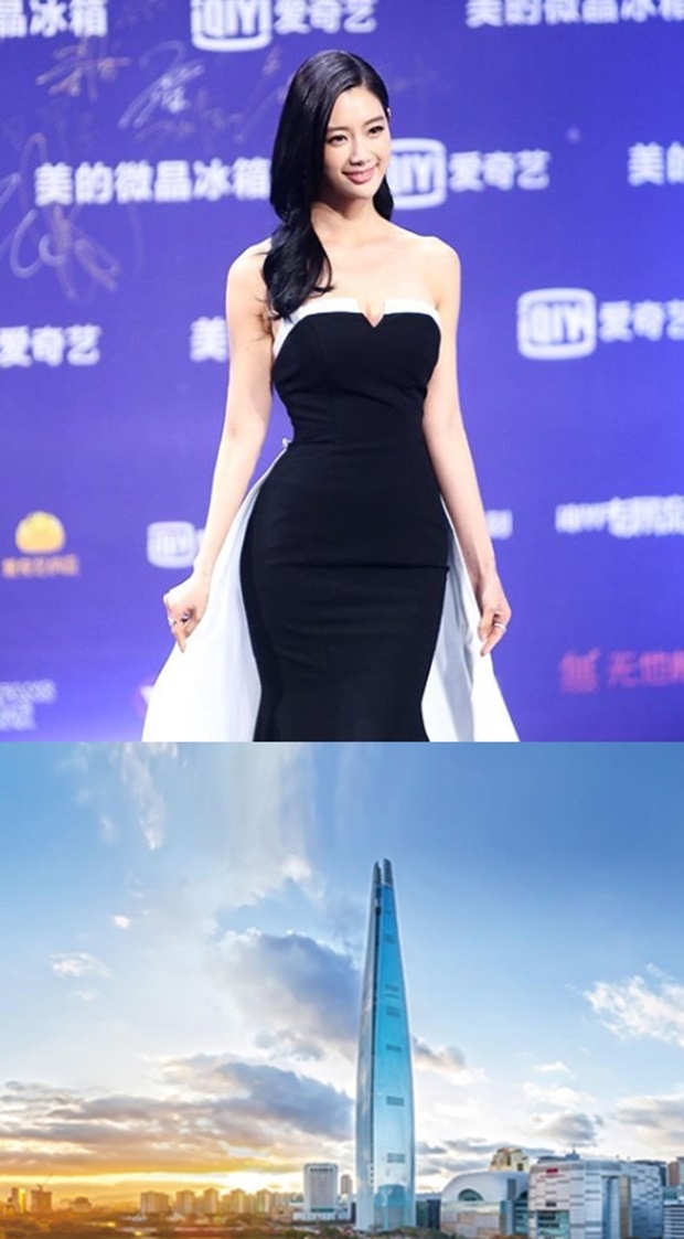 혼인 소식 알린 클라라(위)가 혼인 생활을 할 것이라 추측되는 롯데월드타워 시그니엘(아래) (사진: 클라라 SNS, 시그니엘서울 공식 홈페이지)