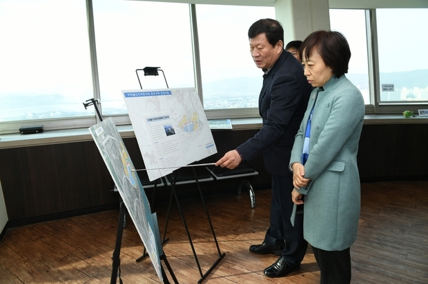 조정아 신임 구리 부시장 ‘시민행복 실현’ 사업장 현장 확인