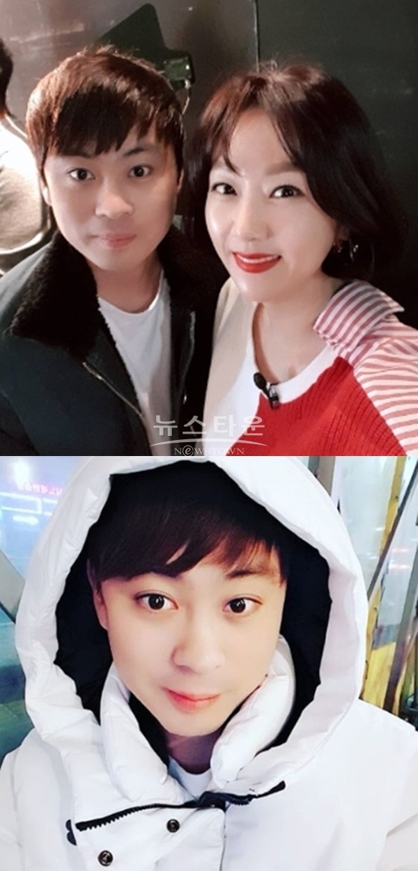 이영자 매니저 송성호 결혼설 (사진: 송성호, 김지혜 SNS)