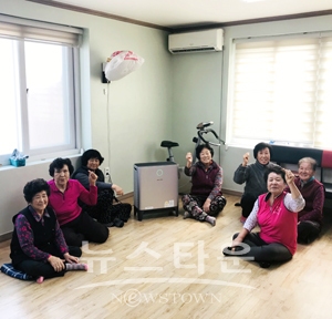 공기청정기설치(칠지경로당)