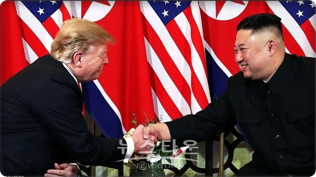 - 김정은, 아직 준비 안 된 듯 - 합의 없이 끝나는 것이 낫다고 판단 - 시간 지나면 이견 좁혀질 것 - 협상결렬 나만의 결정 아니었다. - 김정은, 핵실험하지 않겠다고 말해