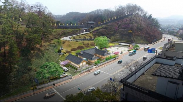 공산성 방문자센터 조감도