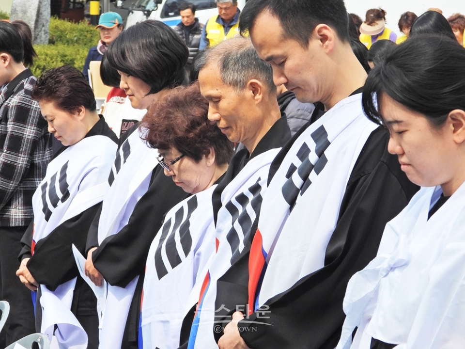 원주시 부론면 독립만세 100주년 기념행사