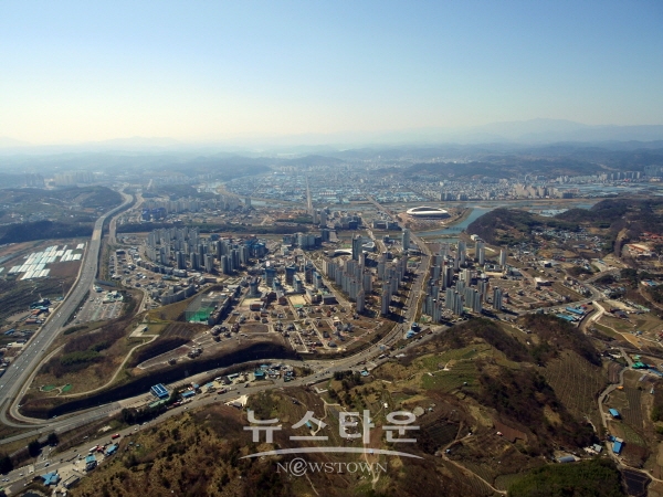 진주혁신도시 전경