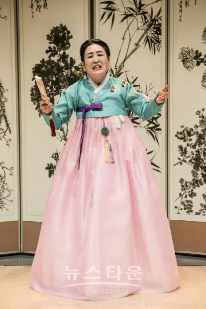 ‘정의진’ 명창의 수궁가 완창 공연(김한정 기자)