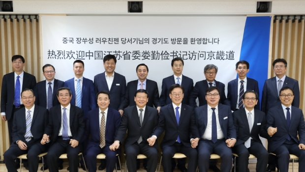 장쑤성당서기접견