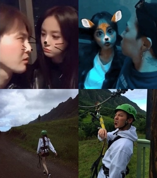 이주연, 지드래곤 염문설 (사진: 이주연, 권지용 SNS)