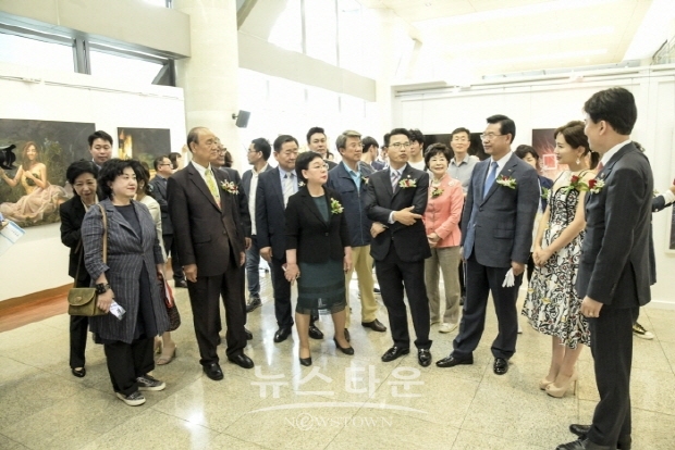 2019 용산평화예술전(김한정 기자)