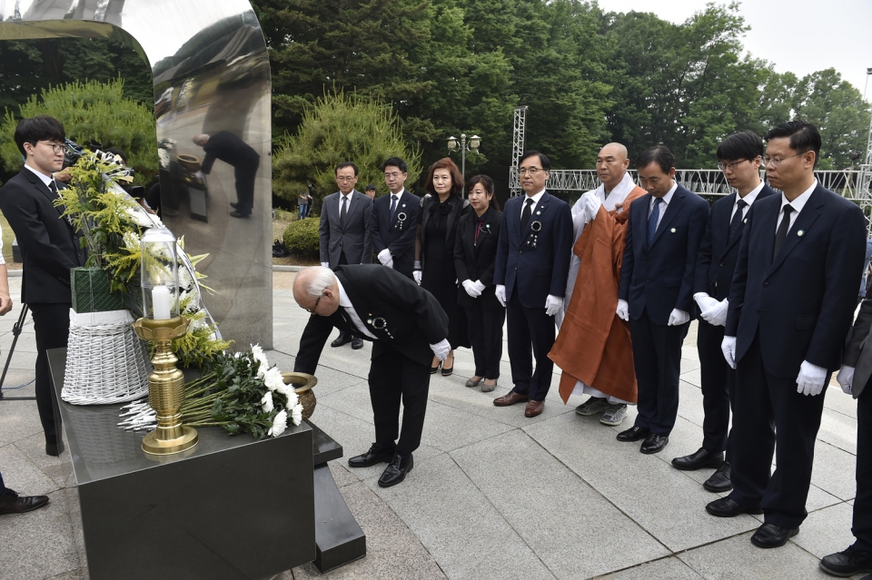 원주시 제64회 현충일 추념식