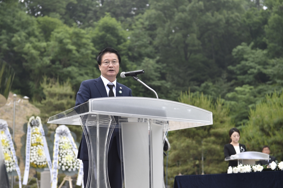 원주시 제64회 현충일 추념식