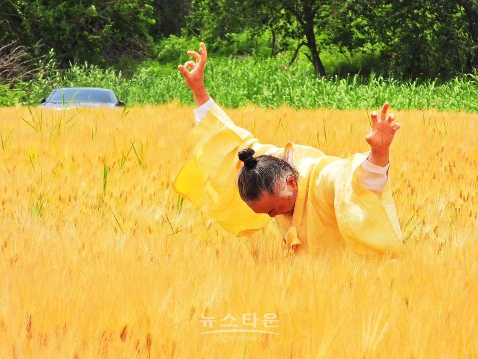 여주시 흥천면 상백리 남한강 정겨운 보리축제