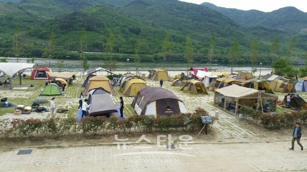 평사리 캠핑장