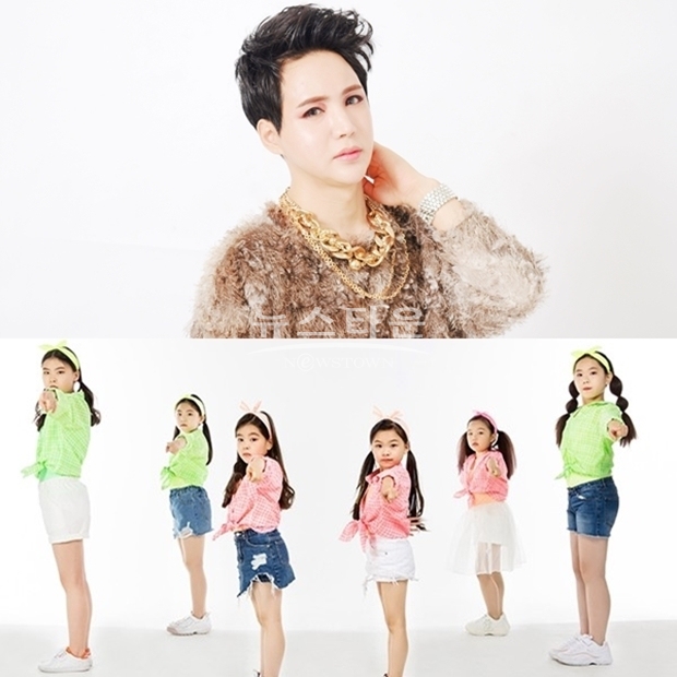 (위) 한류가수 '신성훈', (아래) 신인 키즈걸그룹 '드림아이원'