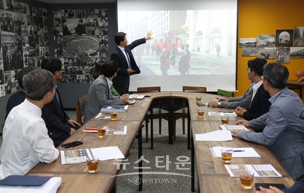 전주시, 한옥마을 관광트램 착수보고회