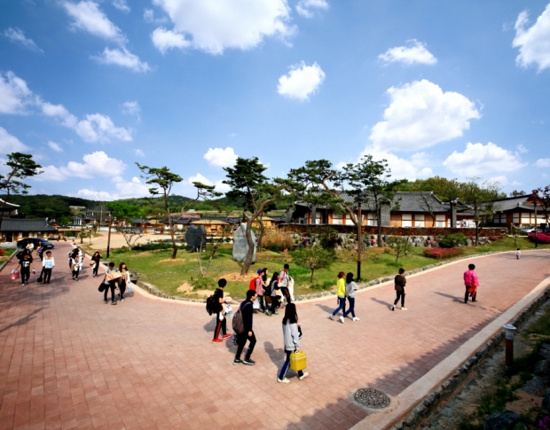 공주 한옥마을 전경