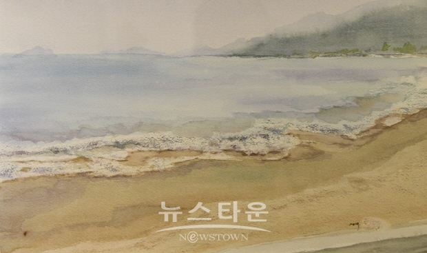 최운희 개인전 '시작은 희망이야’(김한정 기자)