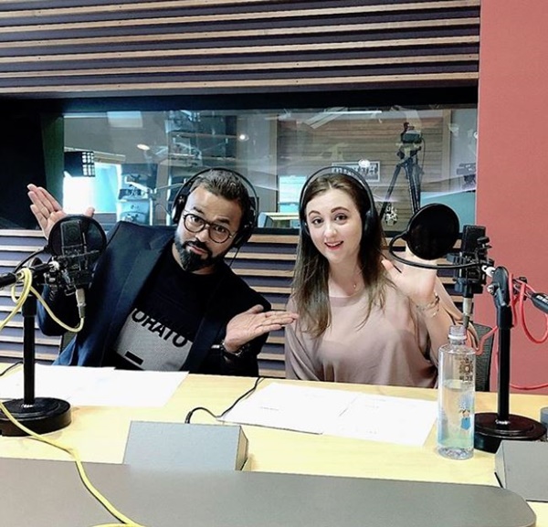 러시아 에바 (사진: MBC FM 4U '두시의 데이트 지석진입니다' SNS)