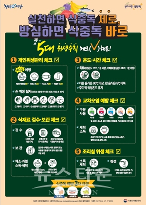 식중독 예방 홍보