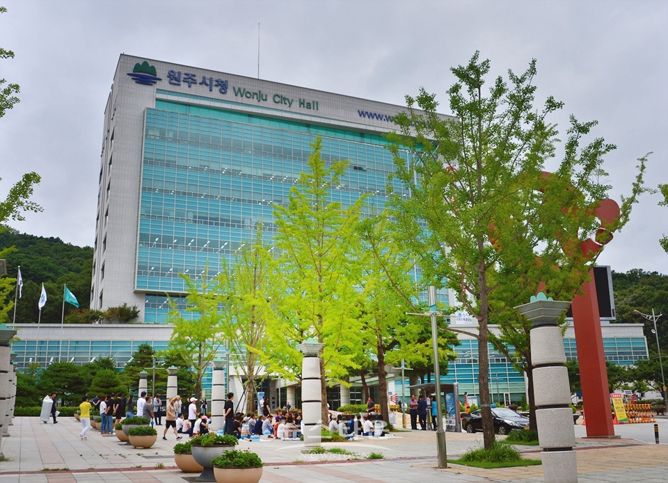 원주시 단구동 청솔5.6.7.8아파트 세입자집회
