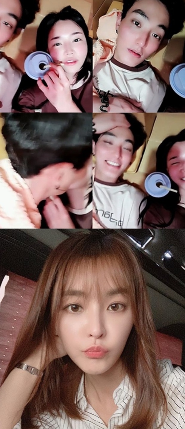 강타 우주안 한가은 정유미 결별 고백 (사진: 우주안(한가은), 정유미 인스타그램)