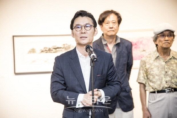 2019 한국미술협회 한국화분과 임원전(김한정 기자)