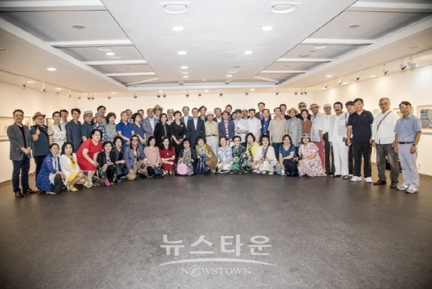 2019 한국미술협회 한국화분과 임원전(김한정 기자)