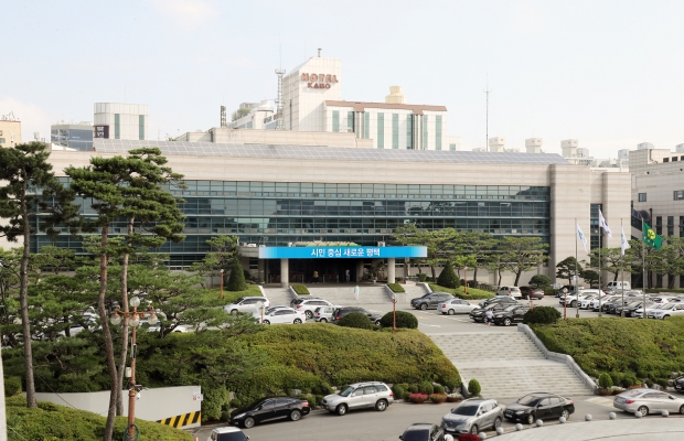 ,평택시청 전경