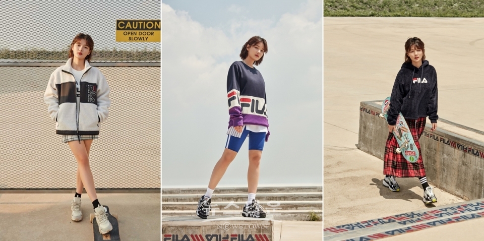 휠라_2019 가을 화보 김유정