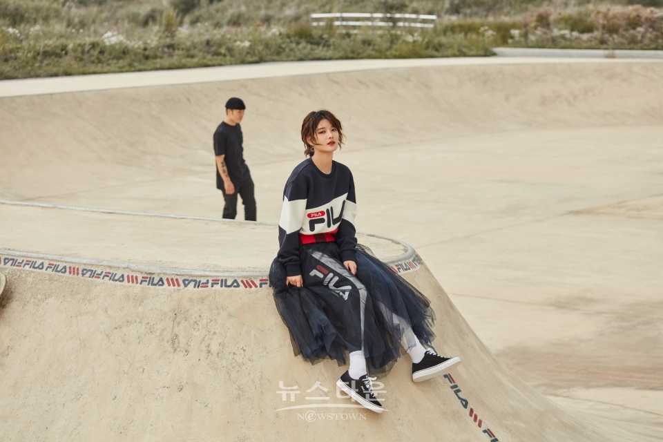 휠라_2019 가을 화보 김유정