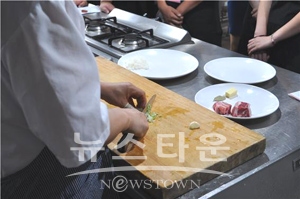 고3 학생 대상 조리 체험학습