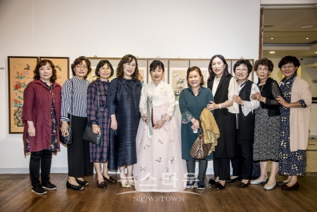 제6회 민연회, ‘민화 회원전’(김한정 기자)