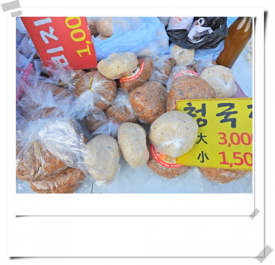 원주의 명물 새벽시장