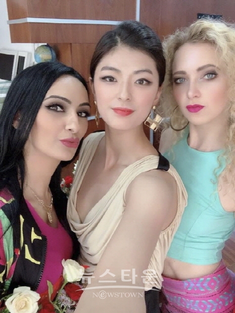 전 국가대표 농구선수 이루리라 세계미인대회 한국대표로 'Miss elegance international'출전(김한정 기자)