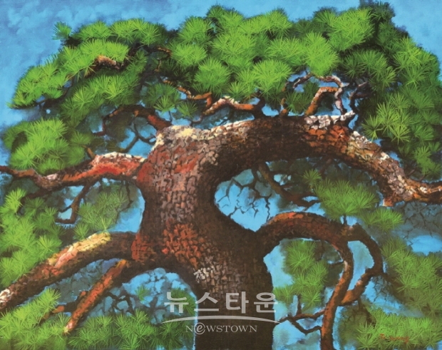 조경 작가, 밝고 희망적 에너지 선사하는 “가을 그리고 소나무” 개인전 개최