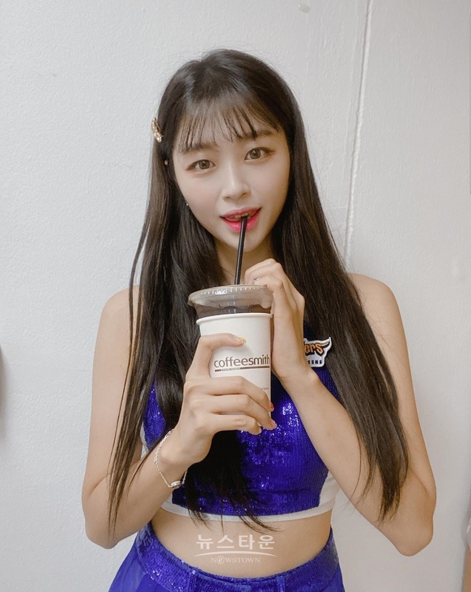 안지은 치어리더 / 고득용기자 ⓒ뉴스타운