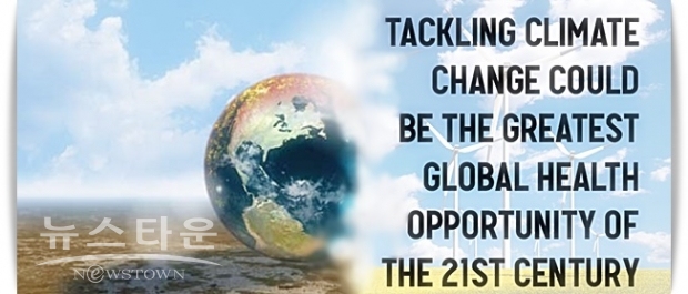 “아이는 특히 기후변화에 의한 건강 위험에 노출되기 쉽다. 아직 몸이나 면역시스템이 갖추어지지 않은 상태의 아이들이라서, 질병이나 환경오염의 영향을 보다 강력하게 받을 수밖에 없다. 이 같이 유아기에 받는 기후변화에 따른 악영향은 지속성과 확장성(durability & expandability)을 지니고 있기 때문에, 이들에게는 평생 동안에 걸쳐 질병 등으로 시달릴 수 있다는 경고 메시지가 점점 더 많이 나오고 있다.