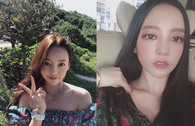 구하라 안검하수 (사진: 구하라 인스타그램)
