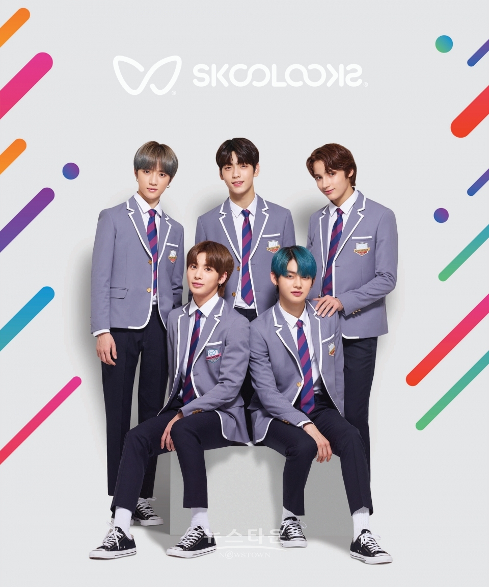 스쿨룩스, 2020 신학기 전속모델로 ‘투모로우바이투게더’ 발탁 / 고득용기자 ⓒ뉴스타운