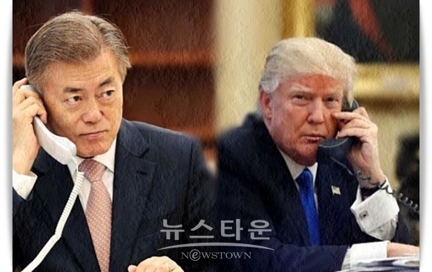고민정 대변인은 또 두 정상은 최근 한반도 상황이 엄중하다는 인식을 공유하고 있으며, 북미 간 비핵화 협상의 조기성과를 달성하기 위해 대화 모멘텀을 계속 유지해야 한다는데 공감했다고 밝혔다.